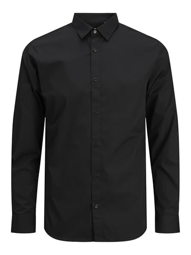 Jack & Jones Chemise Jjjoe Ls Uni pour Homme, Noir, L