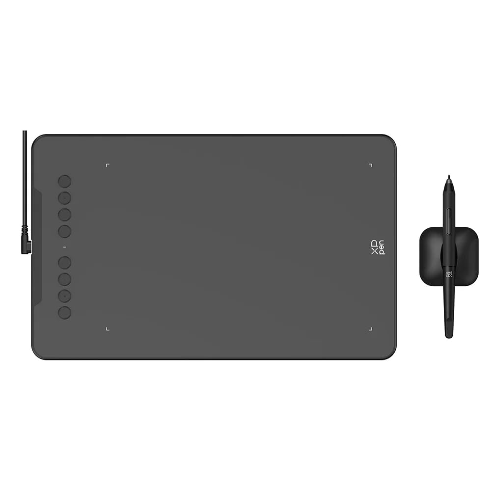 XP-Pen Deco 01 V3 Negro 8 teclas de acceso directo 16384 Niveles de presión
