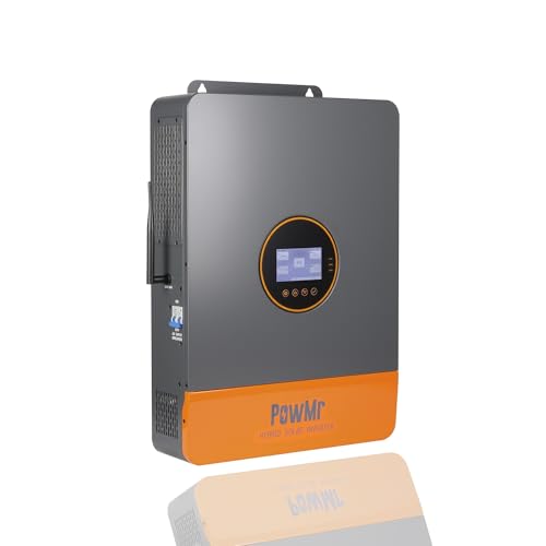 Image of PowMr 12000W Split Phase Solar Inverter, 48V to 120/240VAC, Peak Power 24000VA, 10KW Inverter w/ 200A MPPT Controller, 125V~425Vdc, WiFi/GPRS, 48V Lead Acid/Li Battery, User-Define【Up 6 Unit Parallel】