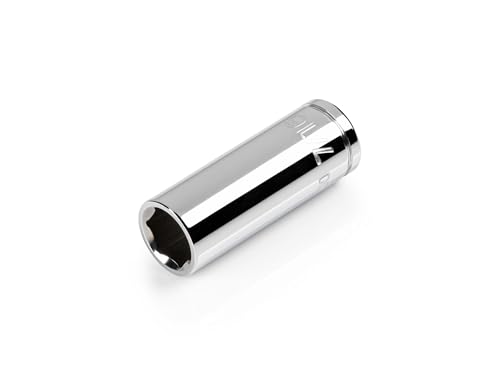Image of TEKTON 3 /8 Inch Drive x 7 /16 Inch Semi-Deep 6-Point Socket | SHD14011