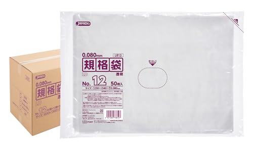 �y�Ɩ��p�E����0.08mm�z�W���p�b�N�X �K�i�� 12�� ���� L812�i23×34cm�j1500���� �H�i�H��E�����E���|���� ���x�A�b�v LLDPE�|���܁i50��×10��×3���j�Ɩ��p��e��