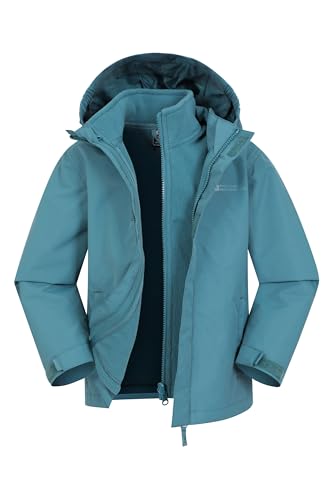 Mountain Warehouse Fell 3 in 1 Wasserabweisende Kinderjacke -...