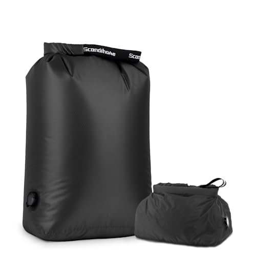 EPEDAL24 Travel Laundry Bag Pump-free Vacuum Compression Dirty Clothes Bag Large Reusable Waterproof & Washable Laundry Bag Wet and Dry Bag Ideal for Suitcases Cruise Essentials (1 Pack) Black