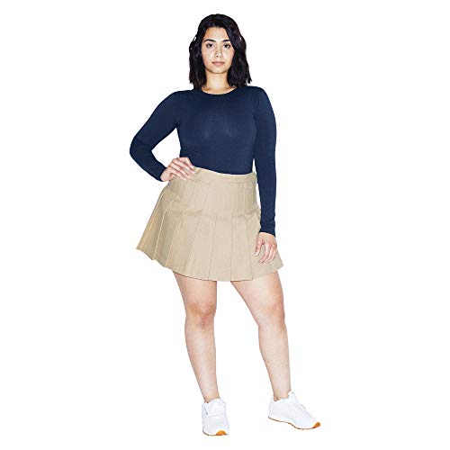 American Apparel Women's Gabardine Tennis Skirt4