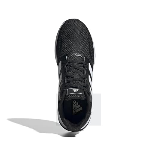 Image of Adidas Boys RUNFALCON K CORE Black /FTWR White /CORE Black Running Shoe - 1 UK (EG2545)