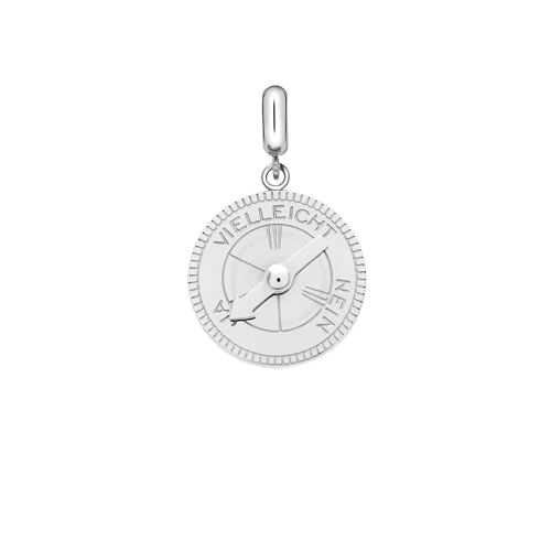 Berlin LJ-1653-P-15 - Charm in acciaio INOX color argento 1.5 cm Acciaio inossidabile Nessuna pietra preziosa