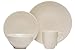 Red Vanilla HN760-016 Oatmeal 16-Piece Dinnerware Set, White