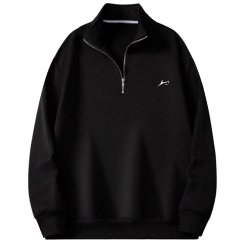 Image of PROSHARX Quarter Zip Style Sweatshirt | Soft & Warm Fleece Sweatshirt Hoodie with Zip