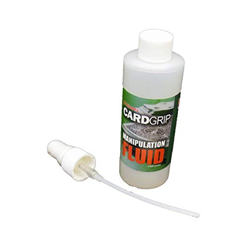 MAK Magic Card Grip - Card and Coin Handling and Manipulation Fluid - 4oz Spray Bottle