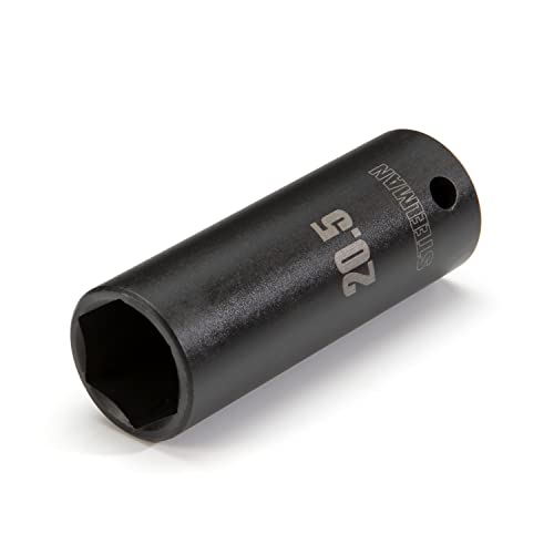 Image of Steelman 61021 20.5mm x 1 /2-Inch Drive Thin Wall Deep Impact 6-Point Socket