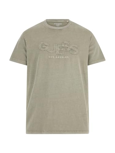 GUESS Men's Eco Short Sleeve Stack Tee