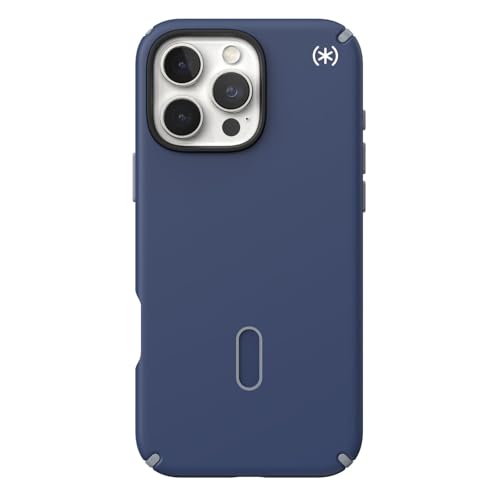 Coque iPhone 16 Pro Max Speck Presidio2 Pro MagSafe bleue - 7