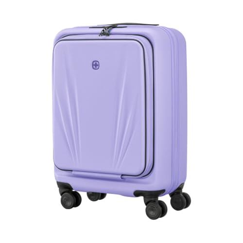 WENGER Skyon S Hartschalenkoffer 35/45 l Erweiterbar Laptopfach Lila – Ansicht 6