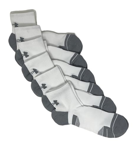 Under Armour Men's UA Performance Tech Cushioned Low Cut Socks - 6 Pack2