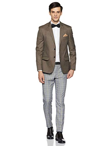 Image of Park Avenue Men's Notch Lapel Slim fit Blazer