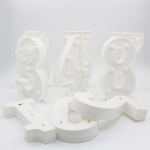 Image of H:7.88 inches Light Up Numbers 13 Sign for Party Decor, 13th Birthday Decorations for Girls, 13th Birthday Centerpieces Table Decorations for Boys