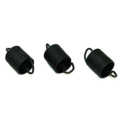 63907 - (3 PACK) OEM FACTORY ORIGINAL WHIRLPOOL KENMORE WASHER SUSPENSION SPRING, Black, 1x1x1