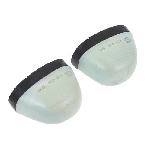 HEALSOPTHY 1Pair Covers for Shoes Composite Toe Caps for Work Boots Protective Inserts for Safety Footwear for High Risk Environments Like Factories and Construction