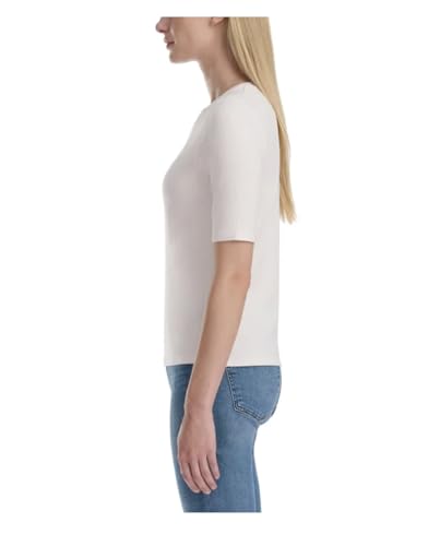 Image of Splendid Women's Stretch Knit Ribbed Elbow Sleeve Top