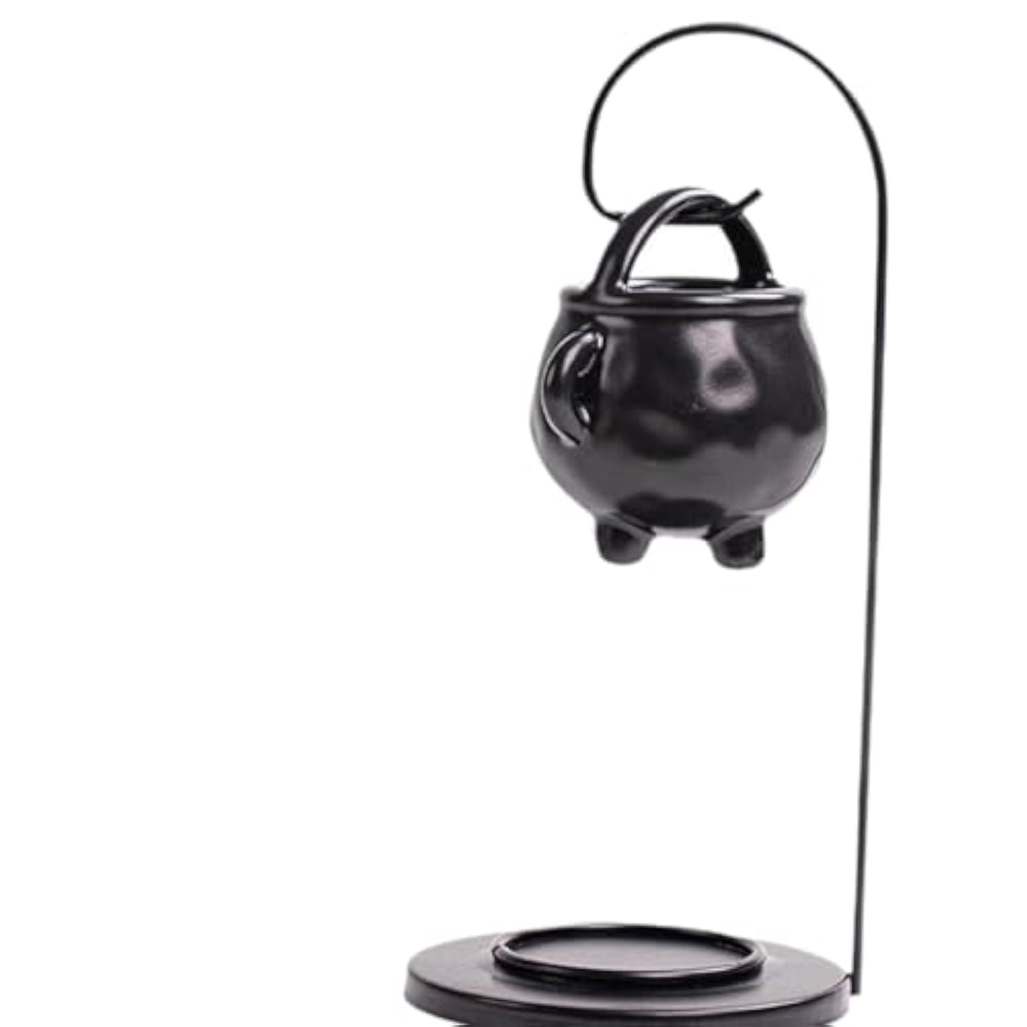 Ceramic Essential Oil Burner Aroma Diffuser, Black