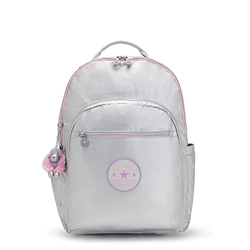 Image of Kipling Women's Seoul 15 Laptop Backpack, Durable, Roomy with Padded Shoulder Straps, Nylon Bag