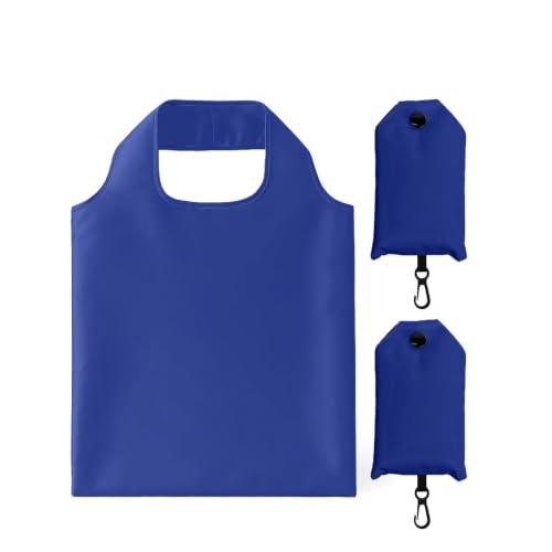 Criyar 2 Pack Foldable Shopping Bag, Reusable Grocery Tote Bag,