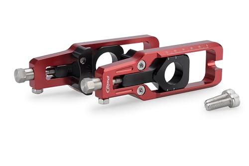 Tendeur de chaîne Puig 22204R rouge pour entretien facile de votre moto dans votre atelier