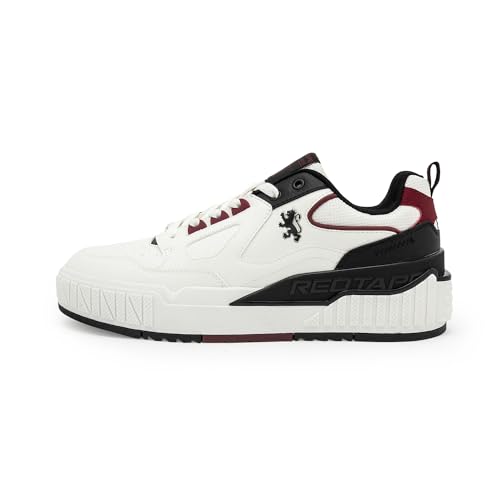 Image of Red Tape Casual Sneaker Shoes for Men | Elegantly Rounded Front, Soothing Insole & Impact-Resistant Comfort Red