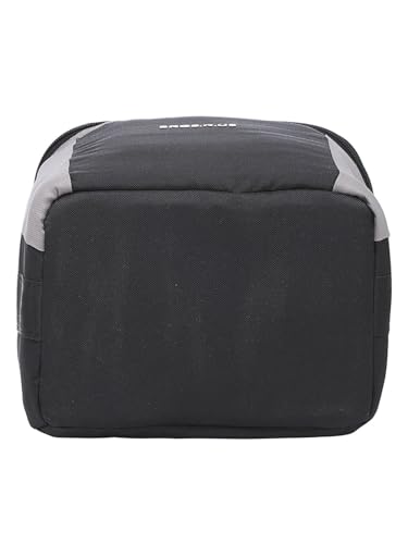 Image of BagsRUs Black Polyester 6 Liter 6 Cans Portable Travel Chiller Cooler Bag with Free ice Pack (CH102FBL)