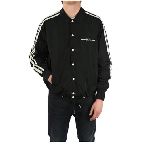 ディーゼル] メンズ ジャケット ロゴ プリント コーチジャケット