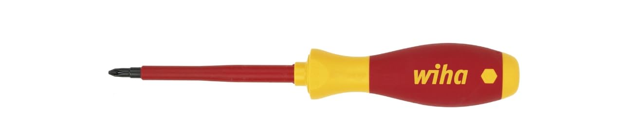Wiha Phillips Electricians Screwdrivers Insulated Vde Softfinish Slimfit 1000V Phillips Ph3 00849 from B&Q