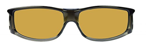 Eyewear Large Jett in Olive-Charcoal & Polarized Yellow (JT005Y)2