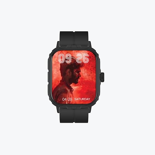 Image of JUST CORSECA Sprint Smartwatch Black dial with Blue Strap & Accessories