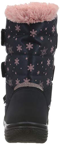 Superfit Crystal, Stivali da Neve, Blu Rosa 8000