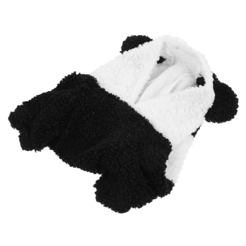 Disfraz para perro panda cálido y suave talla M