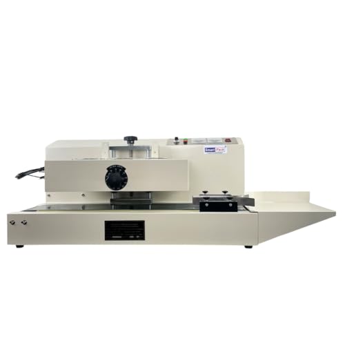 Image of SMART PACK Continuous Electromagnetic Induction Capper Machine for Packaging of PET, HDPE, Glass Jar Sealer | Automatic Conveyor type Heavy-Duty Induction Sealer | Pack of 1 Machine