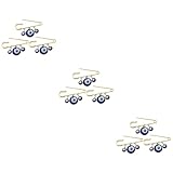 TEHAUX 9pezzi Spilla Occhio Blu Turchia Elegante Pin Del Malocchio Per Abbigliamento Accessori Moda e Regali Speciali immagine
