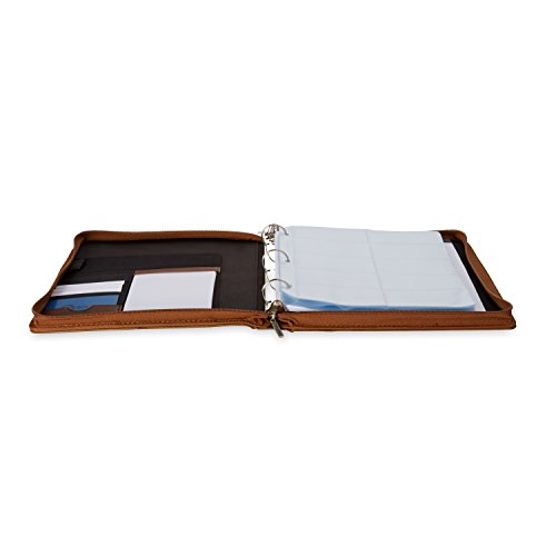 Rolodex Explorer Collection Business Card Book, 240-Card, Brown (22337)