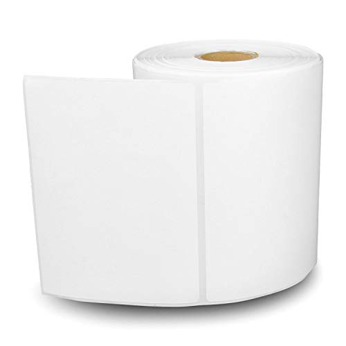 4" x 3" [ OfficeSmartLabels ] ZE1400300 Direct Thermal Labels, Compatible with Zebra Printers for Postage Barcode Shipping Desktop Printer Sticker - 11 Rolls / 1" Core