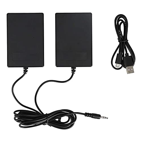 Conjunto de almofadas eletrônicas, almofada de treino de tambor, 10 níveis de volume de som leve par