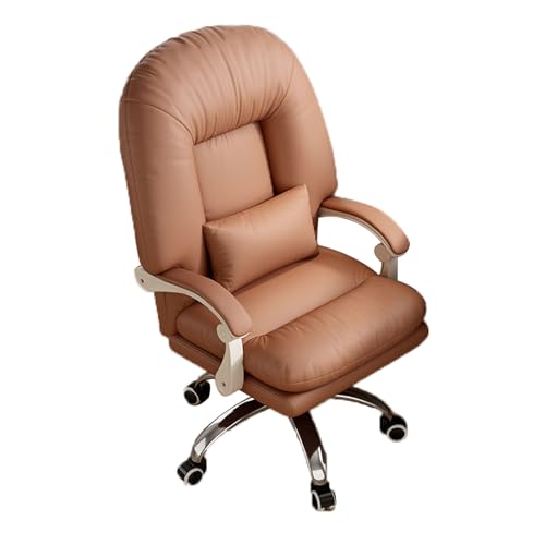 OZBME Sillón Ejecutivo con Respaldo Alto, Giratorio, reclinable, para Juegos de computadora, Altura Ajustable, ergonómico, para Dormitorio, Oficina y hogar ()