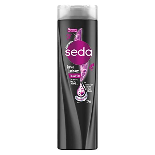 Seda Pretos Luminosos Shampoo Uso Diário 325 Ml