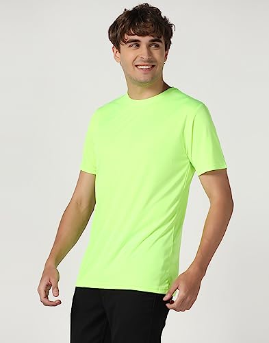 Image of INKKR Men's Short Sleeve Round Neck Dry Fit Multicolor T-Shirt Combo