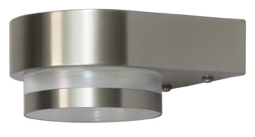 Ranex Kent - Aplique de Acero Inoxidable y plástico Satinado Cover