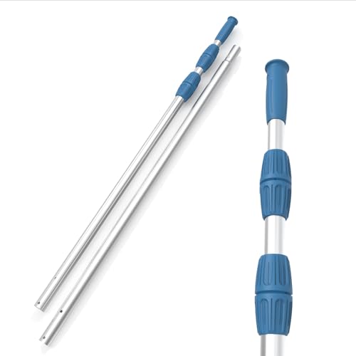 KEMANO Professional 12ft Heavy Duty Swimming Pool Pole, Telescopic Aluminum, Adjustable 3.4-12ft...