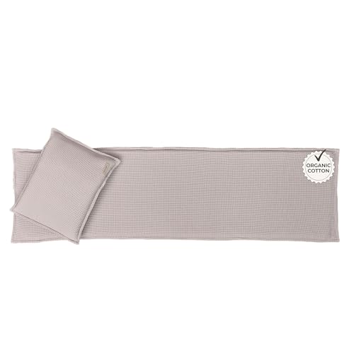 BADESOFA SAUNASOFA&trade; Sauna Mat & Pillow Set &ndash; 3 Seater Sauna seat Cushion and Pillow for Indoor...