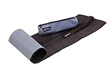 Capacidad para 48 bolígrafos CRETACOLOR Estuche enrollable  para 48 lápices  con protección de punta, incluye péndulo agitador adhesivo con cinta de velcro