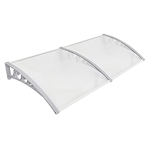 Toldo para puerta, para exteriores, para jardín, lluvia, nieve, patio, porche, cubierta de techo (80 x 240 cm) Cover