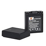 DSTE 2x CGR-S002 CGR-S002E Replacement Li-ion Battery for Panasonic Lumix DMC-FZ1 FZ2 FZ3 FZ4 FZ5 FZ10 FZ15 FZ20 Camera as CGA-S002 DMW-BM7