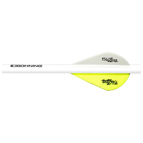Bohning Neon Yellow Blazer Quik Fletch 6pk